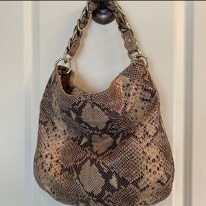 Micheal Kors Python Hobo Purse